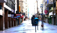 Rua da Praia na pandemia