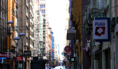 Rua da Praia na pandemia